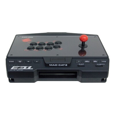 MAD CATZ T.E.3 GAPCCAINBL001-0 Arcade Fight Stick for PC, Wired USB, Black