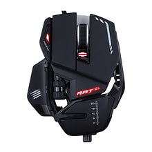 MAD CATZ R.A.T. 6+ Optical Gaming Mouse, Black (MR04DCINBL000-0)