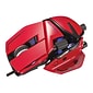 MAD CATZ R.A.T. 8+ ADV Optical Gaming Mouse, Red (MR06DCINRD000-0)