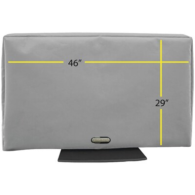 Solaire 46 - 52 Outdoor TV Cover, Light Gray (SOL 46G)