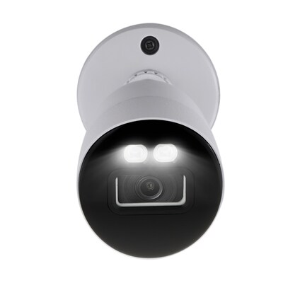 Lorex Fusion 4K 8.0-MP 12-Camera-Capable 2-TB DVR System with 4 Wired Smart Deterrence Cameras, White (D881A82B-8DA4-E)