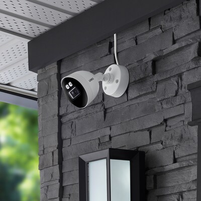 Lorex Fusion 4K 8.0-MP 12-Camera-Capable 2-TB DVR System with 8 Wired Smart Deterrence Cameras, White (D881A82B-8DA8)