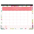 2019 Blue Sky Desk Pad DD Peyton White 22 H x 17  W RY Monthly Trim Tape (103631-19)