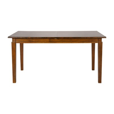 Flash Furniture Henry Wooden Dining Table with Extension Panel, 36" x 72", Matte Brown (KERT217EXBRN72)