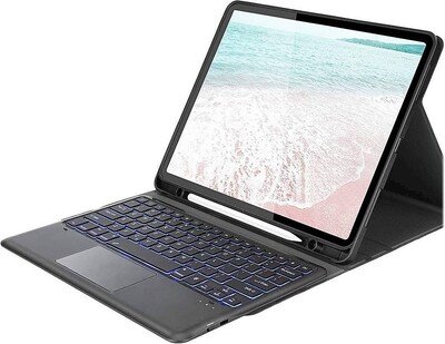 SaharaCase Keyboard Folio Case for Apple iPad Pro 12.9" (4th,5th, and 6th Gen 2020-2022), Black (TB00039)