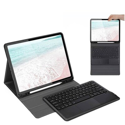 SaharaCase Keyboard Folio Case for Apple iPad Pro 12.9" (4th,5th, and 6th Gen 2020-2022), Black (TB00039)