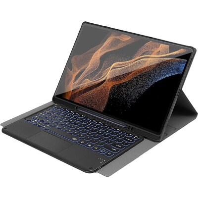 SaharaCase Keyboard Case for Samsung Galaxy Tab S8 Ultra, Black (TB00230)