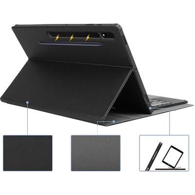 SaharaCase Keyboard Case for Samsung Galaxy Tab S8 Ultra, Black (TB00230)