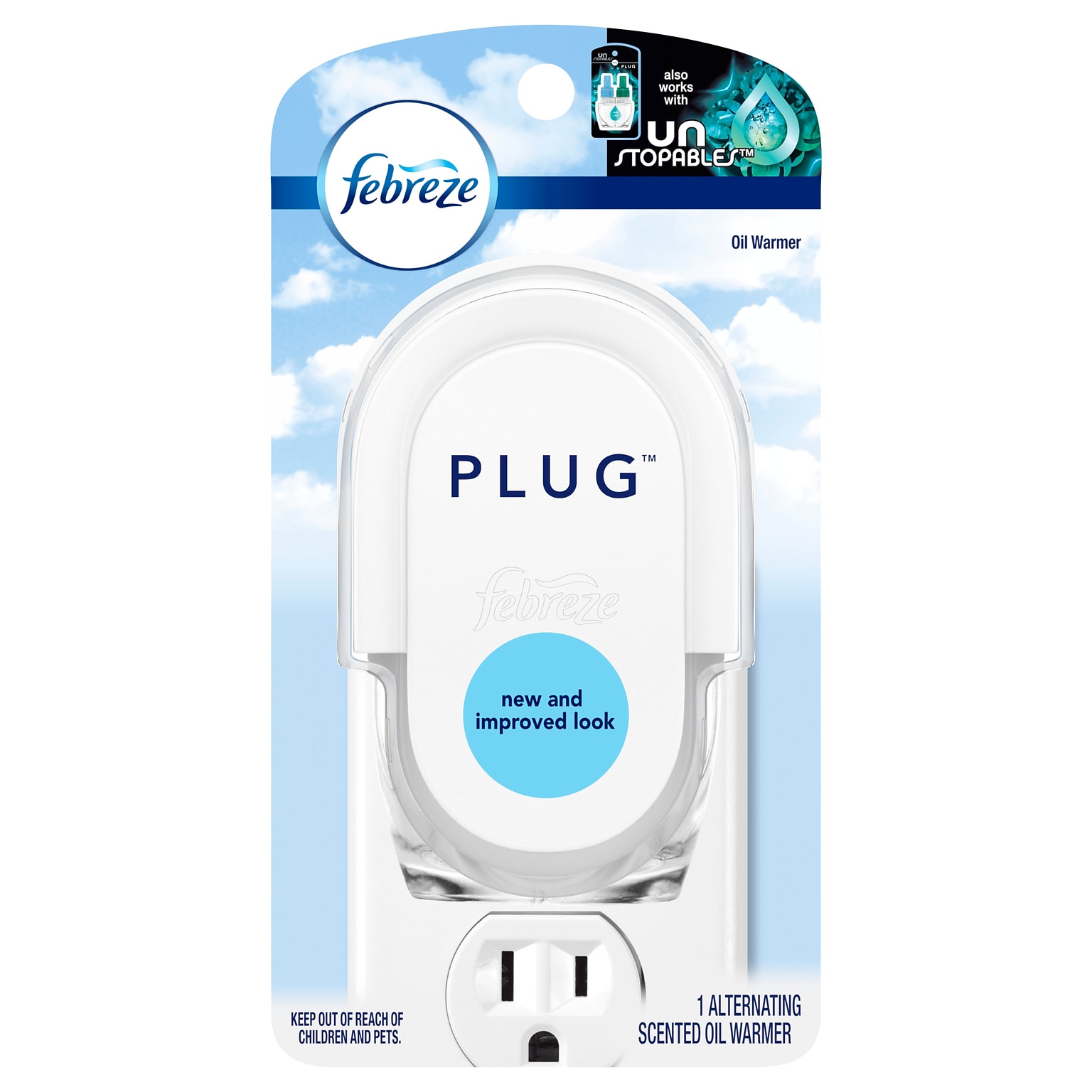 Febreze Plug Air Freshener Scented Oil Warmer (76985)