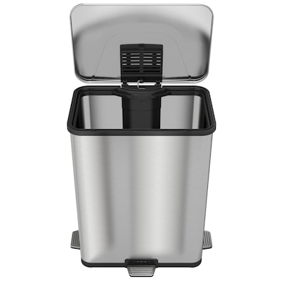 Halo 13 Gallon Step Sensor Stainless Steel Trash Can (TC13DX)