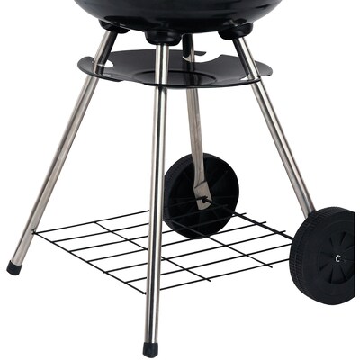 Brentwood Appliances BB-1701 17" Portable Charcoal BBQ Grill with Wheels