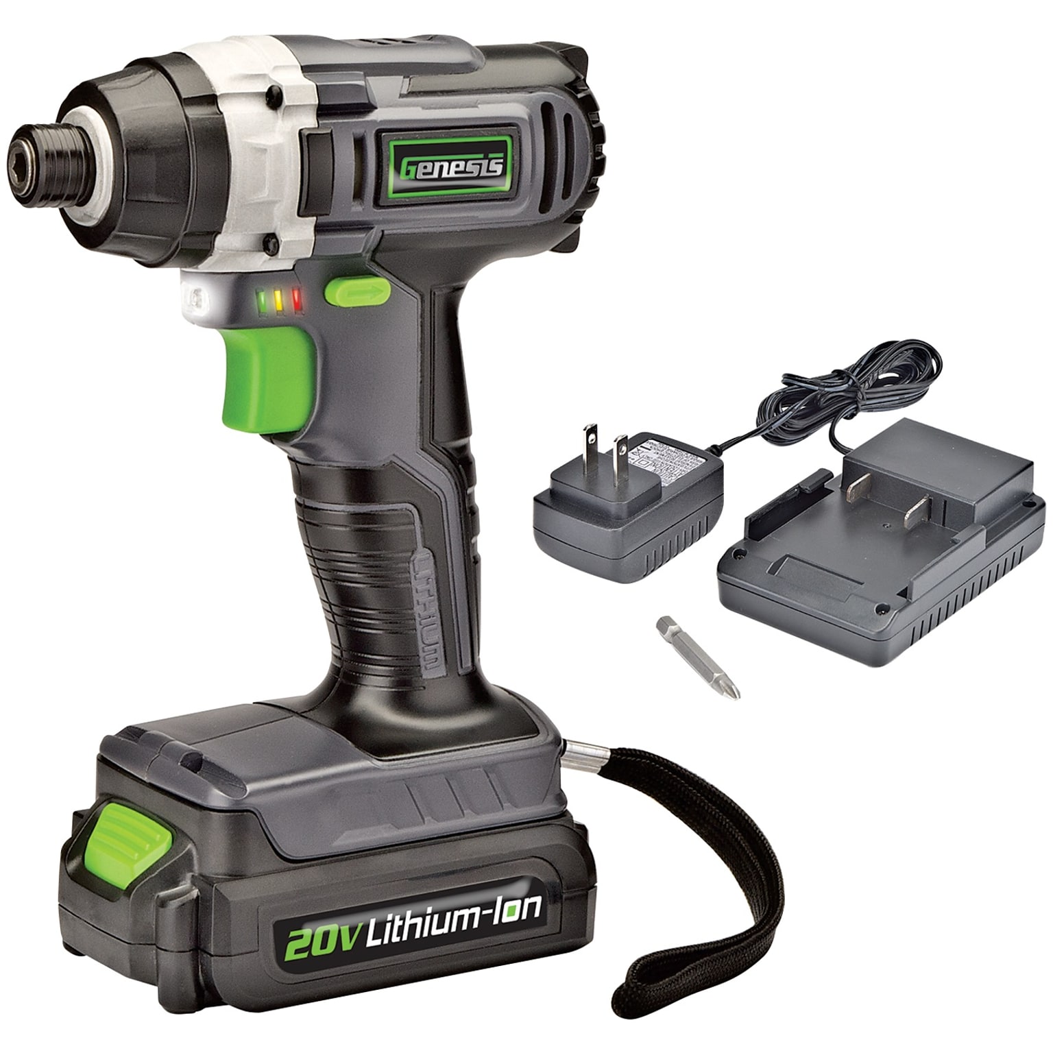 Genesis GLID20A 20-Volt Cordless Li-Ion Impact Driver