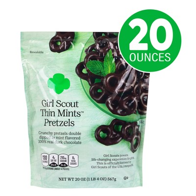 Girl Scouts Thin Mints Pretzels, 20 oz (220-02340)