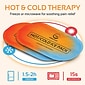 AllSett Health Reusable Hot & Cold Gel Packs for Injuries, 4/Pack (ASH012310)