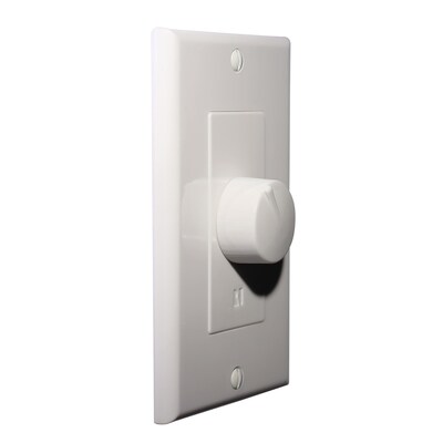 Russound 126-Watt Impedance-Matching Volume Control, White/Light Almond (ALT-126R)