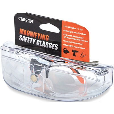 Carson Optical Magnifying Safety Glasses (CSNVM20)(VM-20)