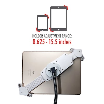 CTA Digital Heavy-Duty Gooseneck Floor Stand for iPad/Tablet (CTAPADHFS)(PAD-HFS)