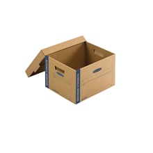 Bankers Box® SmoothMove 16.5 x 10.375 x 12.75 Moving Box, Kraft, 8/Carton (7710201)