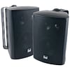 Dual 4 3-Way Indoor/Outdoor Speakers (Black)(LU47PB)