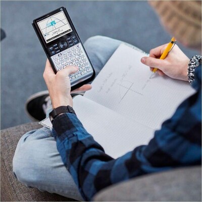 HP Prime CAS Graphing Calculator, Black/Silver (PPRIME#INT)