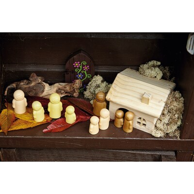 Yellow Door Little People – Sensory Play Set of 9 Figures (YUS1084)