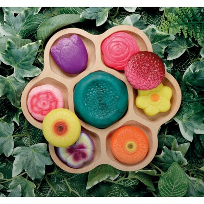 Yellow Door Sensory Play Stones – Flowers, Set of 8 (YUS1189)