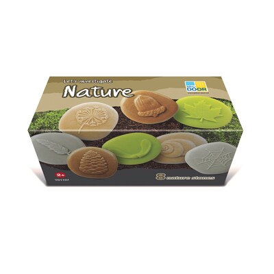 Yellow Door Lets Investigate – Nature, Set of 8 Stone Figures (YUS1197)