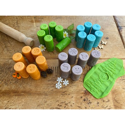 Yellow Door Let's Roll – Seasons, Set of 24 (YUS1204)