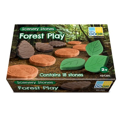Yellow Door Scenery Stones – Forest Play, Set of 18 (YUS1205)