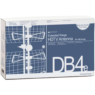 Antennas Direct Ultra Long Range Indoor/Outdoor HDTV Antenna (ADIDB4E)