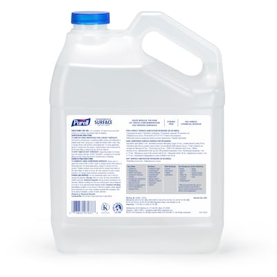 PURELL Foodservice Surface Sanitizer, Fragrance Free, 1 Gallon Refill (4341-04)