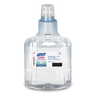PURELL® Advanced Foaming Hand Sanitizer Refill for LTX-12 Dispenser, 1200 mL, 2/CT (1909-02)