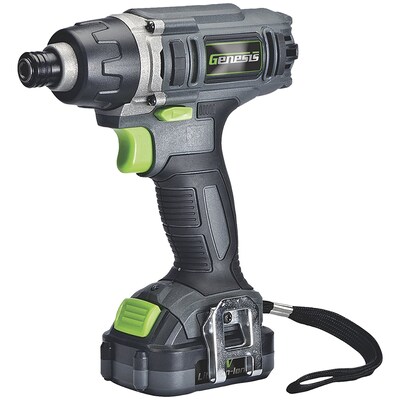 Genesis 12-Volt Cordless Li-Ion Impact Driver(GLID12B)