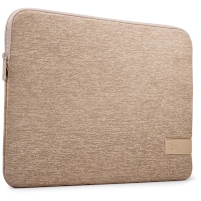 Case Logic Reflect Polyester Laptop Sleeve for 14 Laptops, Boulder Beige, (3204961)