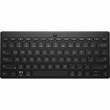HP 350 Wireless Compact Multi-Device Bluetooth Keyboard, Black (692S8AA)