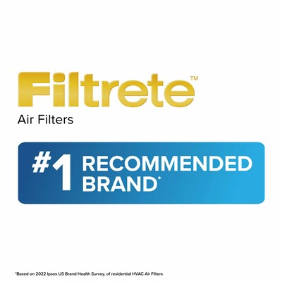 Filtrete Premium Allergen, Bacteria & Virus Air Filter, 18" x 24" x 1", 4/Pack (1900 MPR)
