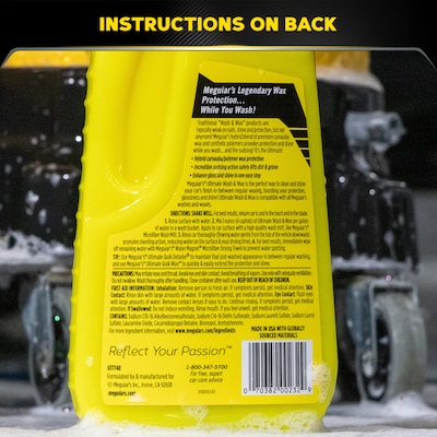 Meguiar's Ultimate Wash and Wax, 48 oz. (G17748C)