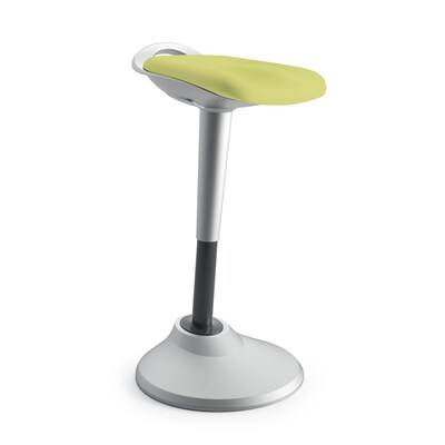 HON Perch 360-Degree Swivel, Silver Base, Green Fabric (BSXVLPERCHAS82X)