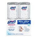 Commercial Dispensing Purell Advanced Gel Hand Sanitizer Refill for ES Dispenser, 450 mL., 2/Pack (1450-08-2PK)