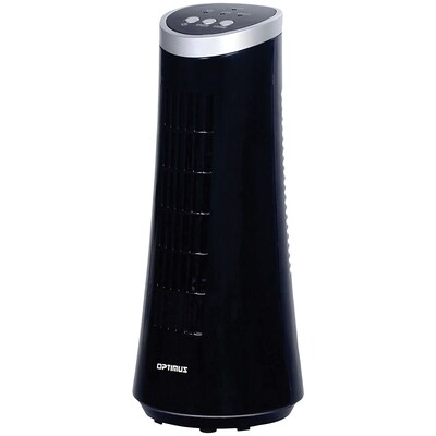 Optimus F-7345BK 12 Desktop Ultraslim Oscillating Tower Fan (Black) (OPSF7345BK)