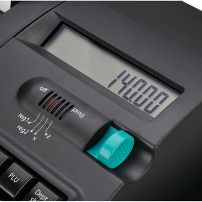 Royal 140DX Cash Register, Black