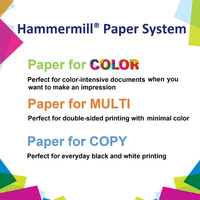 Hammermill 60 lb. Paper, 12" x 18", White (12004-0)