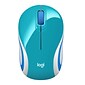 Logitech M187 Wireless Optical USB Mouse, Bright Teal (910-005363)