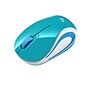 Logitech M187 Wireless Optical USB Mouse, Bright Teal (910-005363)