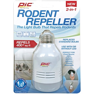PIC Rodent Repeller LED Bulb (PCOLEDRR)(LED-RR)
