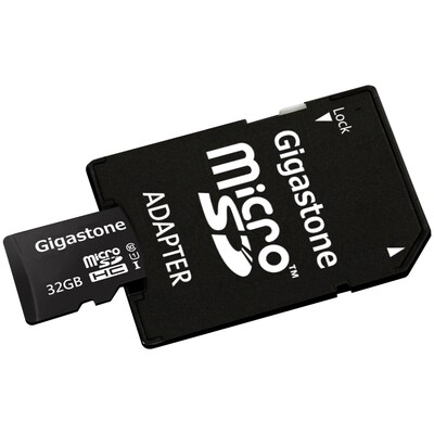 Gigastone GS-SDHC80U1-32GB-R Prime Series SDHC Card (32GB) (GIGSSDHC32GBR)