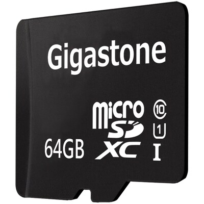 Gigastone GS-SDXC80U1-64GB-R Prime Series SDXC Card (64GB) (GIGSSDXC64GBR)