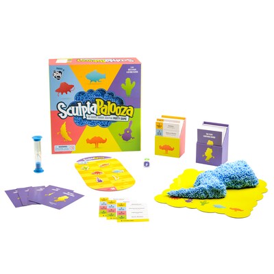 Educational Insights Sculptapalooza The Squishy, Squashy, Sculpting Game, English/Spanish Version (1