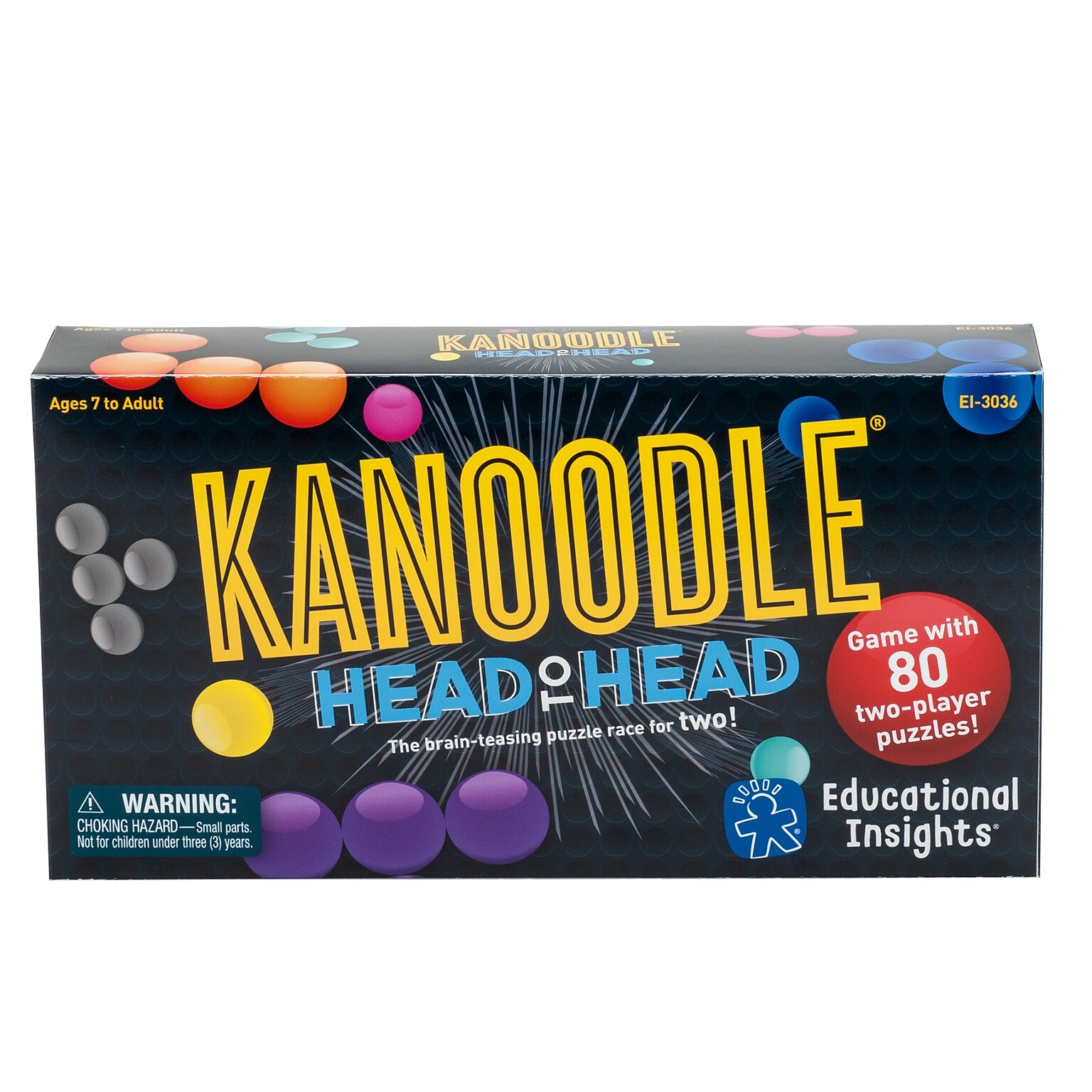 Educational Insights Kanoodle Head-to-Head, Puzzle for 2 Players (3036)