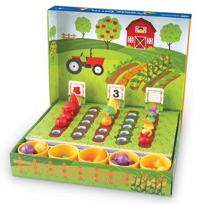 Learning Resources Veggie Farm Sorting Set, (LER5553)